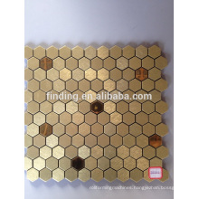 Irregular style ACP self- adhesive decorative mosaic tile